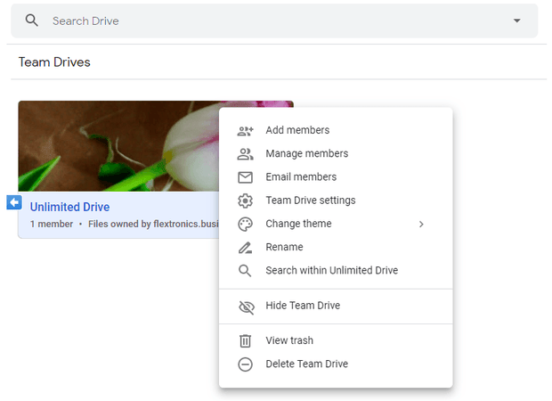 GOOGLE DRIVE CLOUD STORAGE